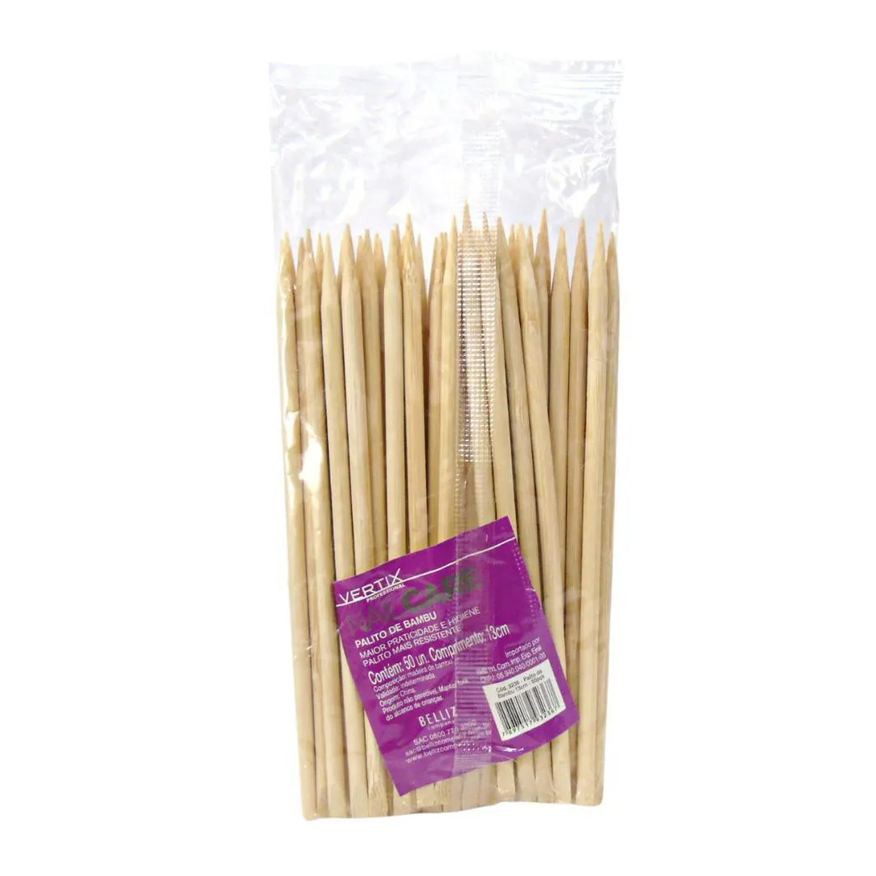 Big Universo Palito de Bambu Vertix Nail Care C/50 Uni Cód.3236