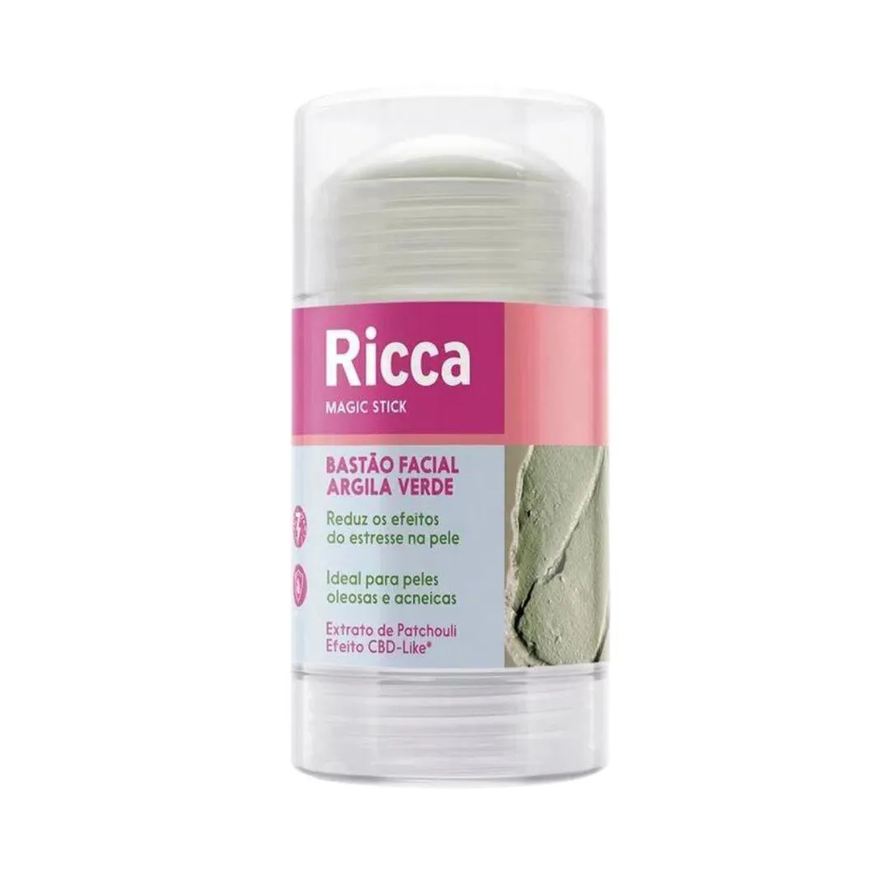 Big Universo Bastão Facial Ricca Argila Verde 30g Cód.3805