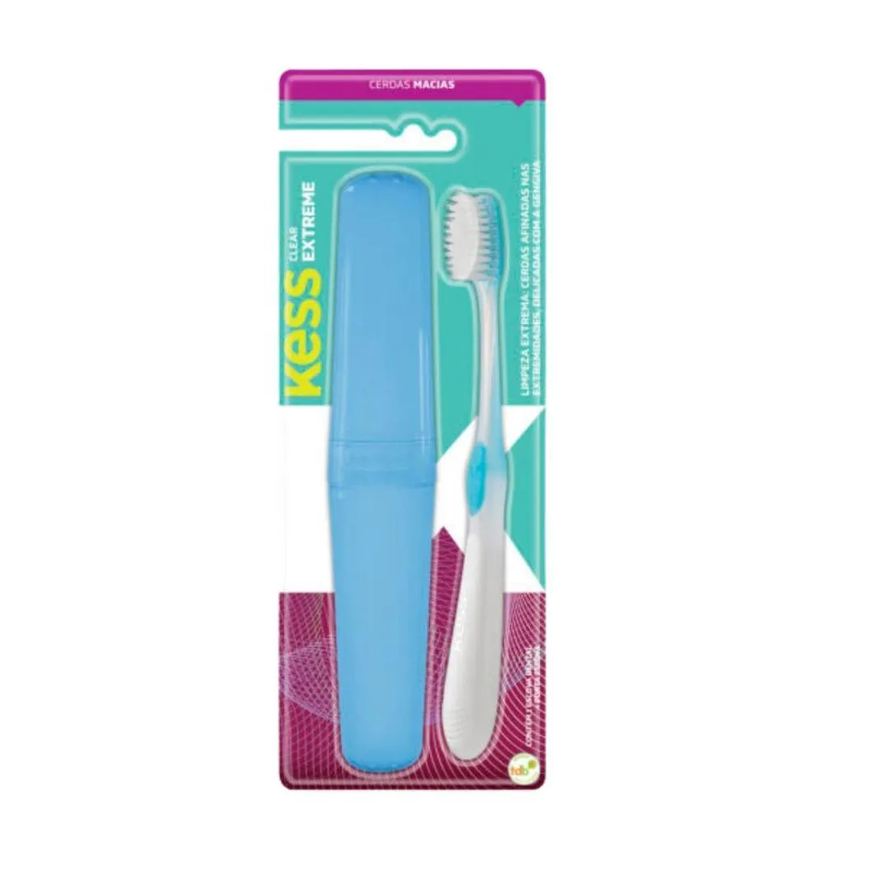 Big Universo Escova Dental Clear Extreme Kess Belliz Azul Cod.2018