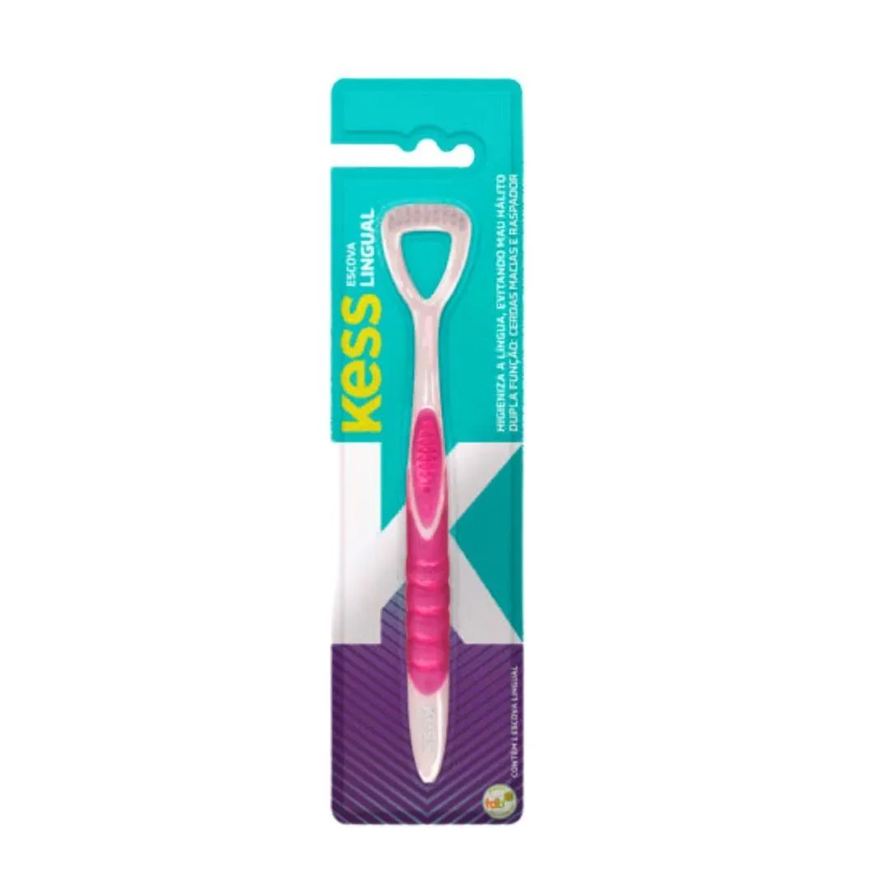 Big Universo Escova Lingual Kess Belliz Rosa Cod.2009