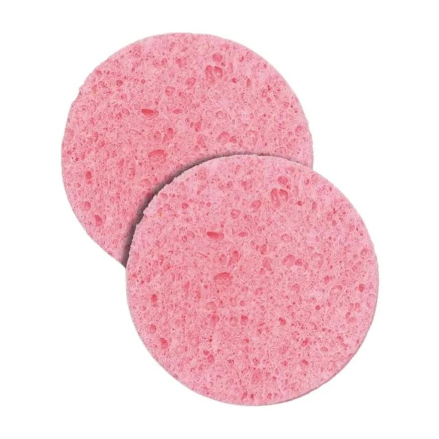 Big Universo Esponja Celulose Facial Ricca Rosa C/2 Unidades