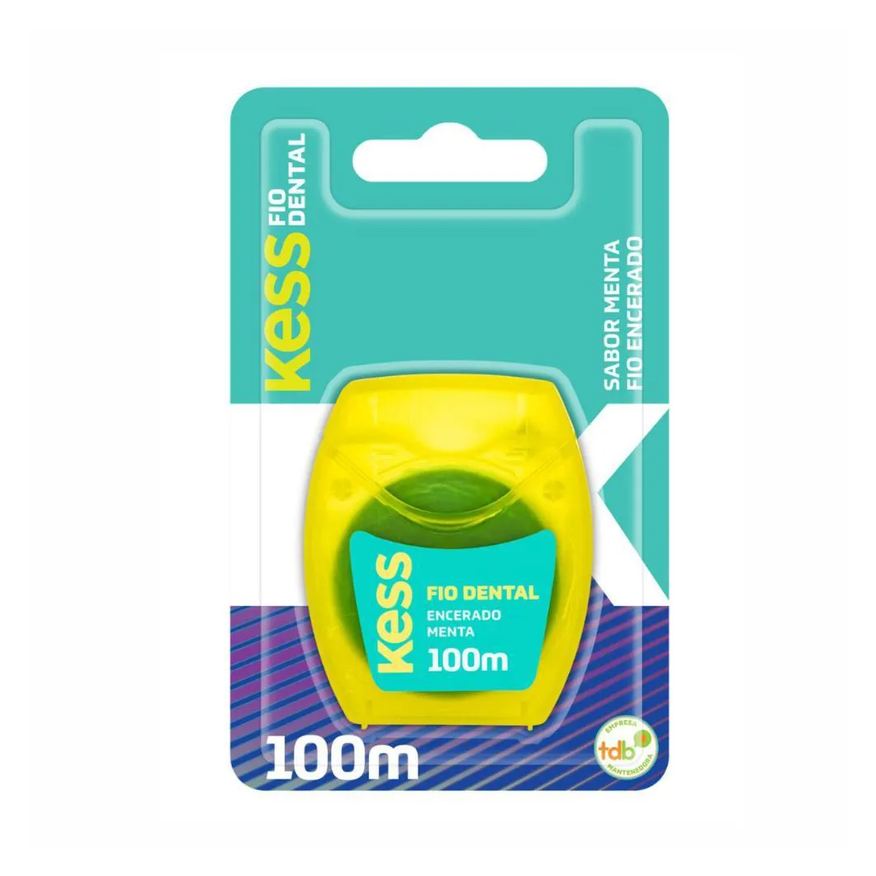 Big Universo Fio Dental Kess Encerado Menta 100m Cód.2001