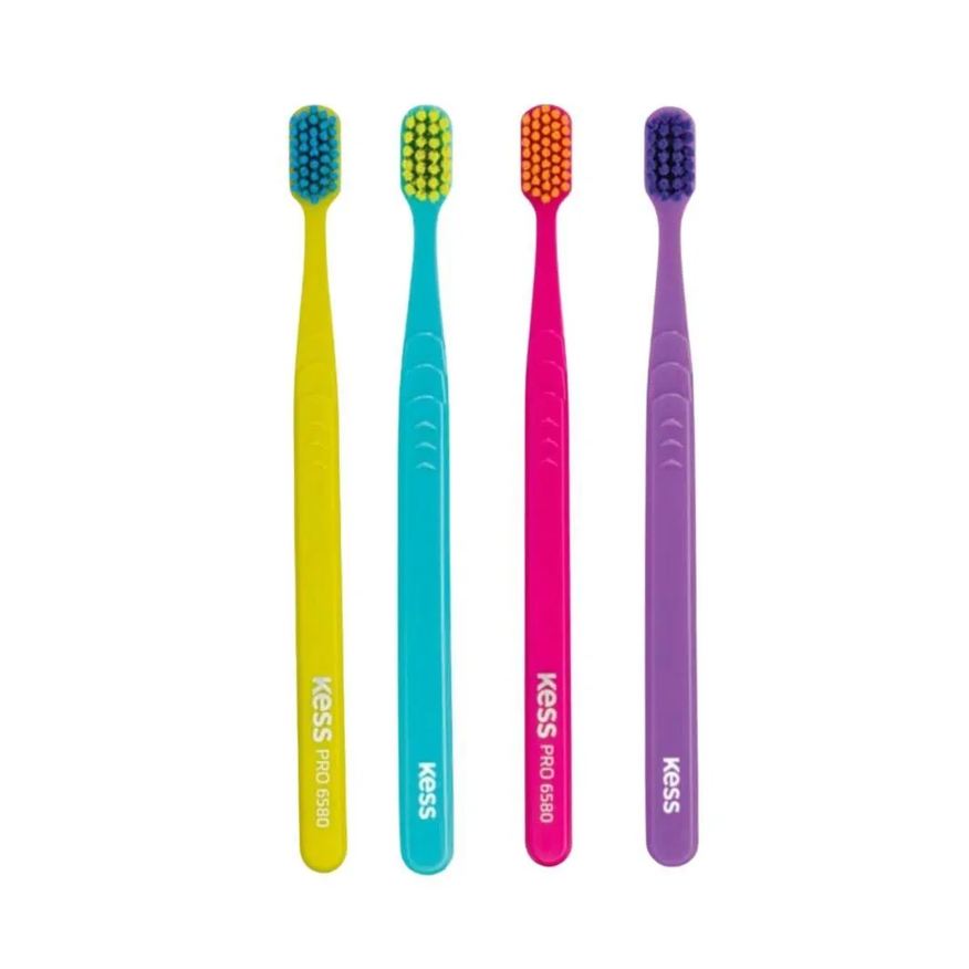 Big Universo Kit Escova Dental Extra Macia Kess Pro Pocket Belliz C/4