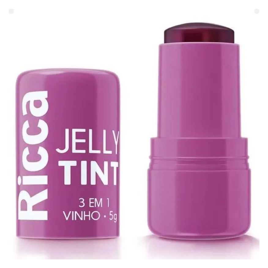 Big Universo Jelly Tint Ricca 3 em 1 Vinho