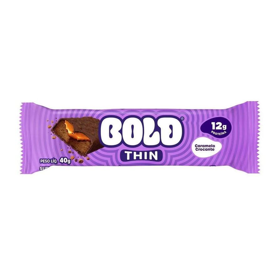 Bold Thin Caramelo Crocante 40g
