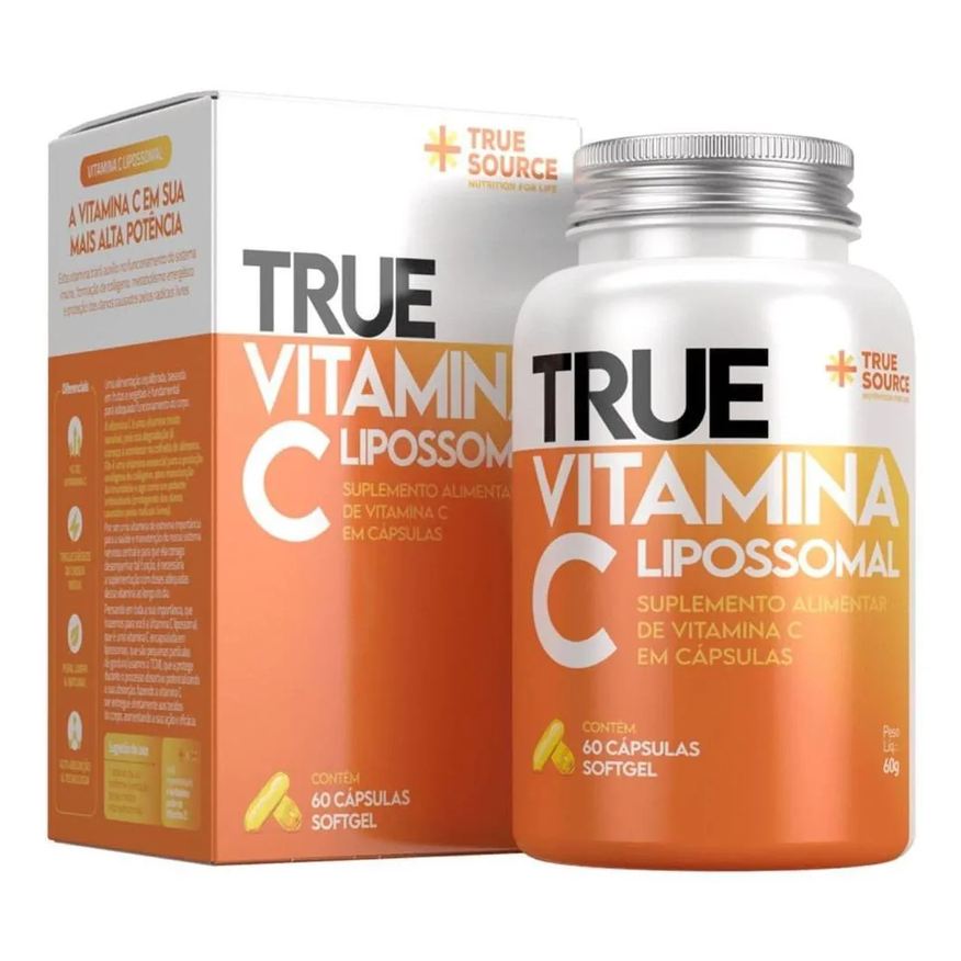 True Vitamina C Lipossomal Source 60 cápsulas