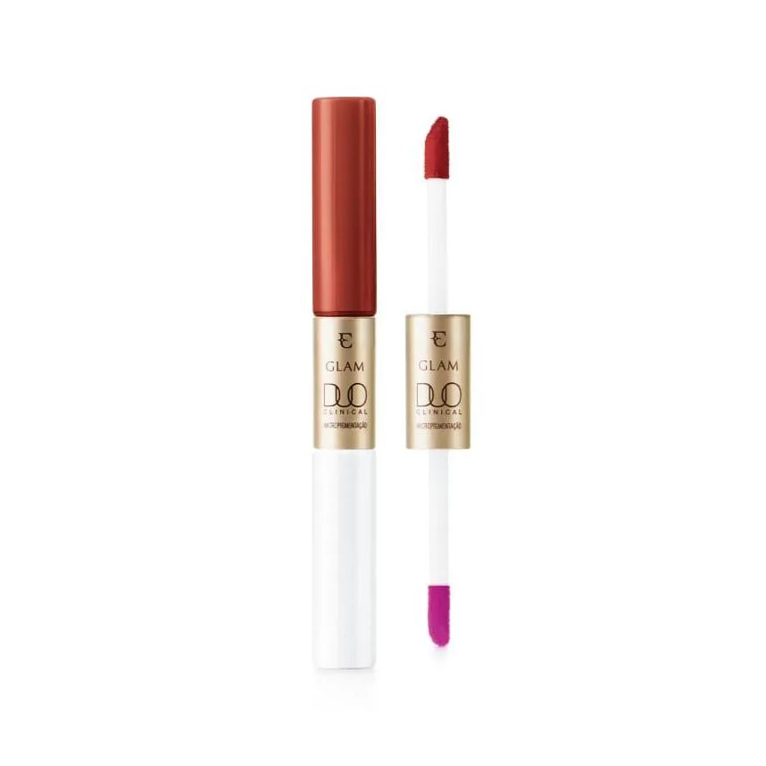 Eudora Glam Duo Clinical Batom Liquido Canela Sublime 3,5g