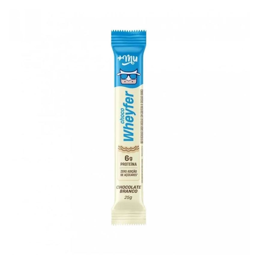 Mais Mu Choco Wheyfer (25g) - Sabor: Chocolate Branco