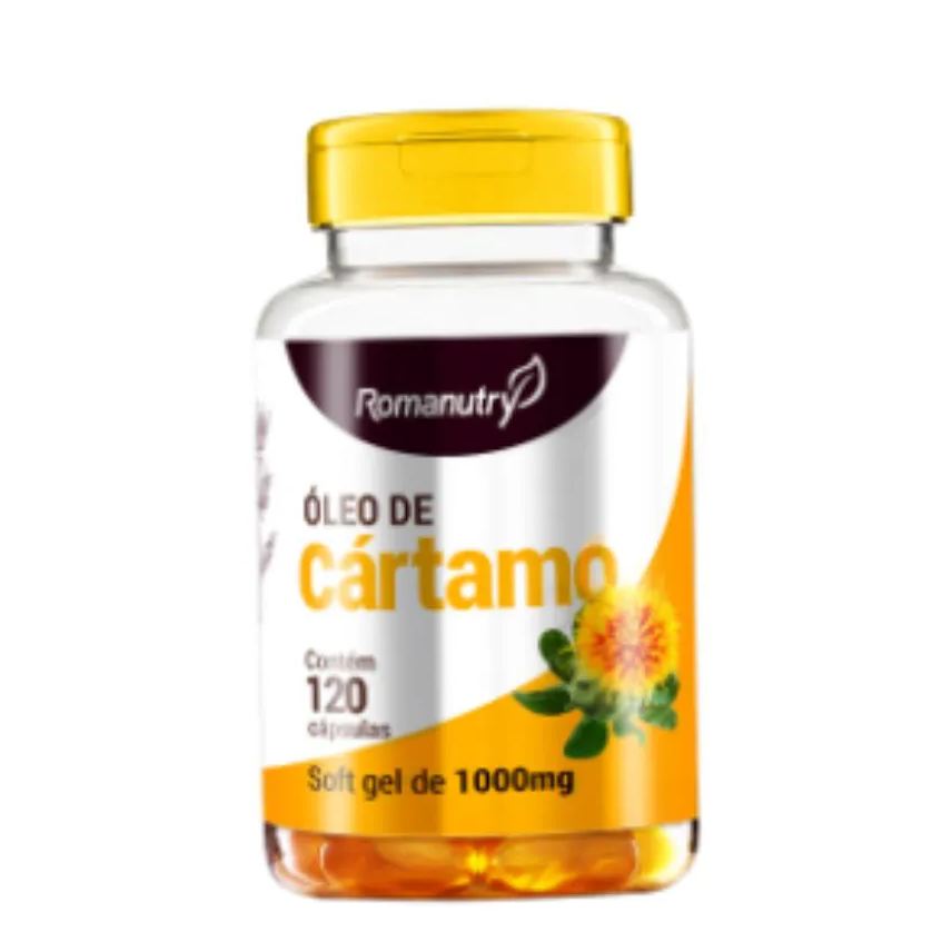 Romanutry Óleo de Cartamo 1000mg 120 cápsula