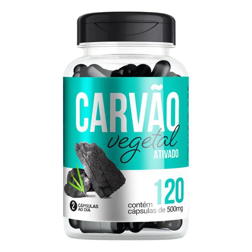 Natuvite Carvão Vegetal 120 cápsula