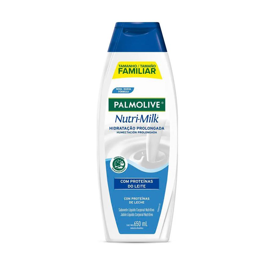 Palmolive Sabonete Líquido Nutri-Milk Hidratante 650ml