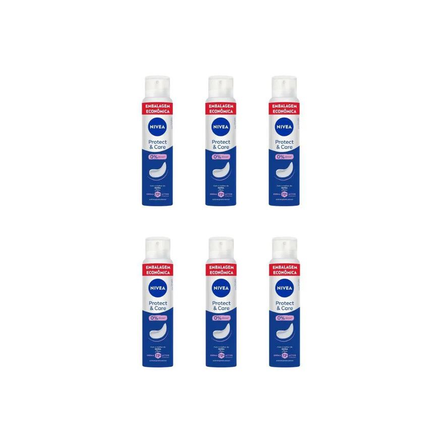 Nivea Desodorante Aero 200ml Fem Protect Care - Kit C / 6un