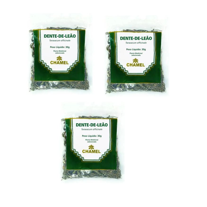 Chamel Kit 03 Pacote de Chá Dente de Leão 30g