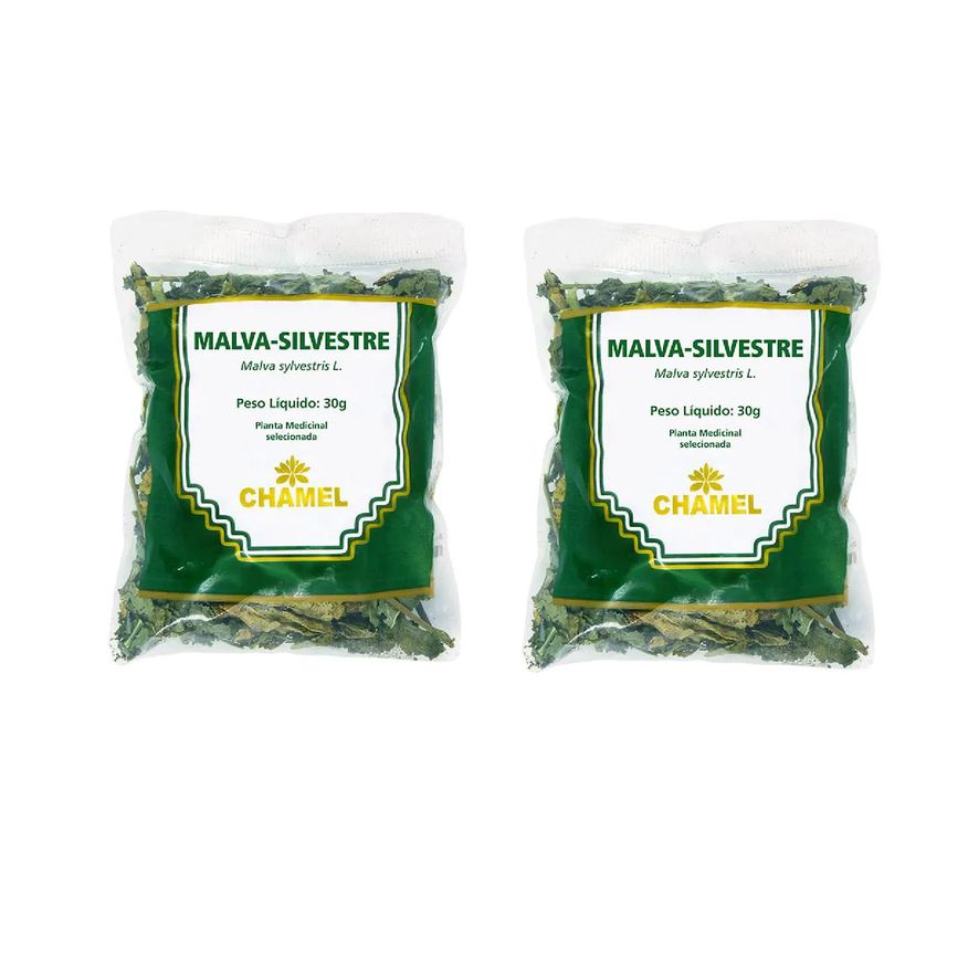 Chamel Kit 02 Pacote de Chá Malva Silvestre 30g