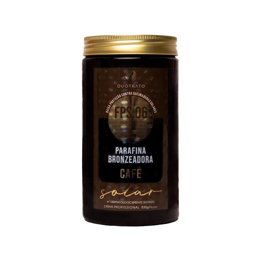 Duotrato Parafina Bronzeadora 830g - Café
