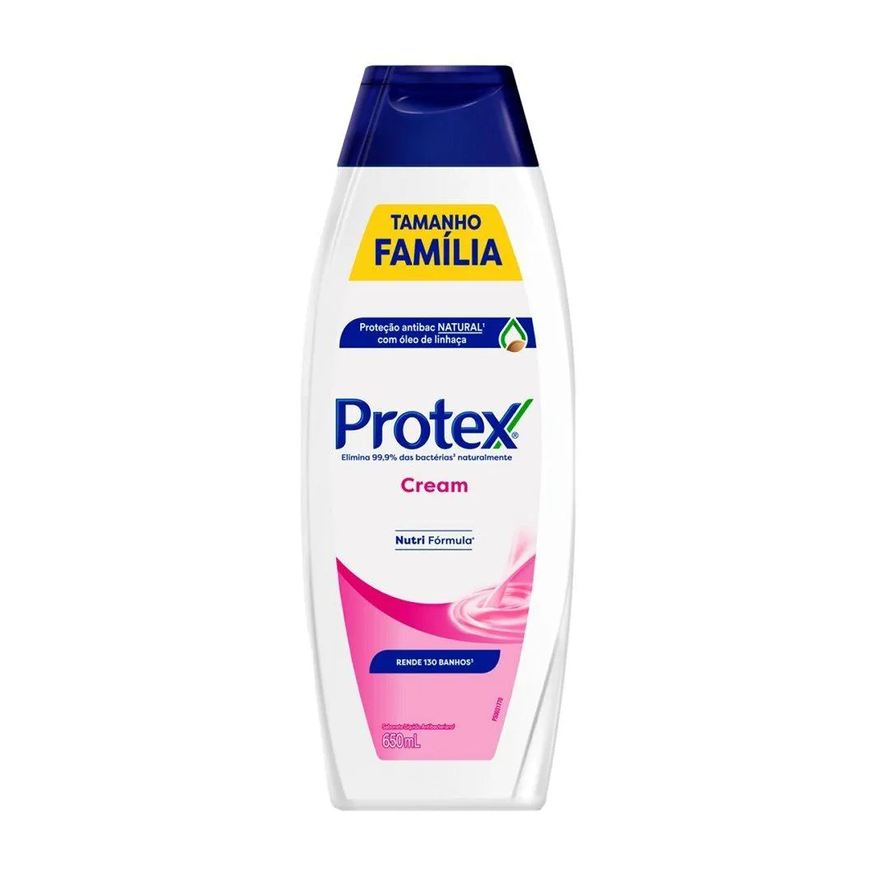 Protex Sabonete Líquido Cream Antibacteriano Tamanho Família