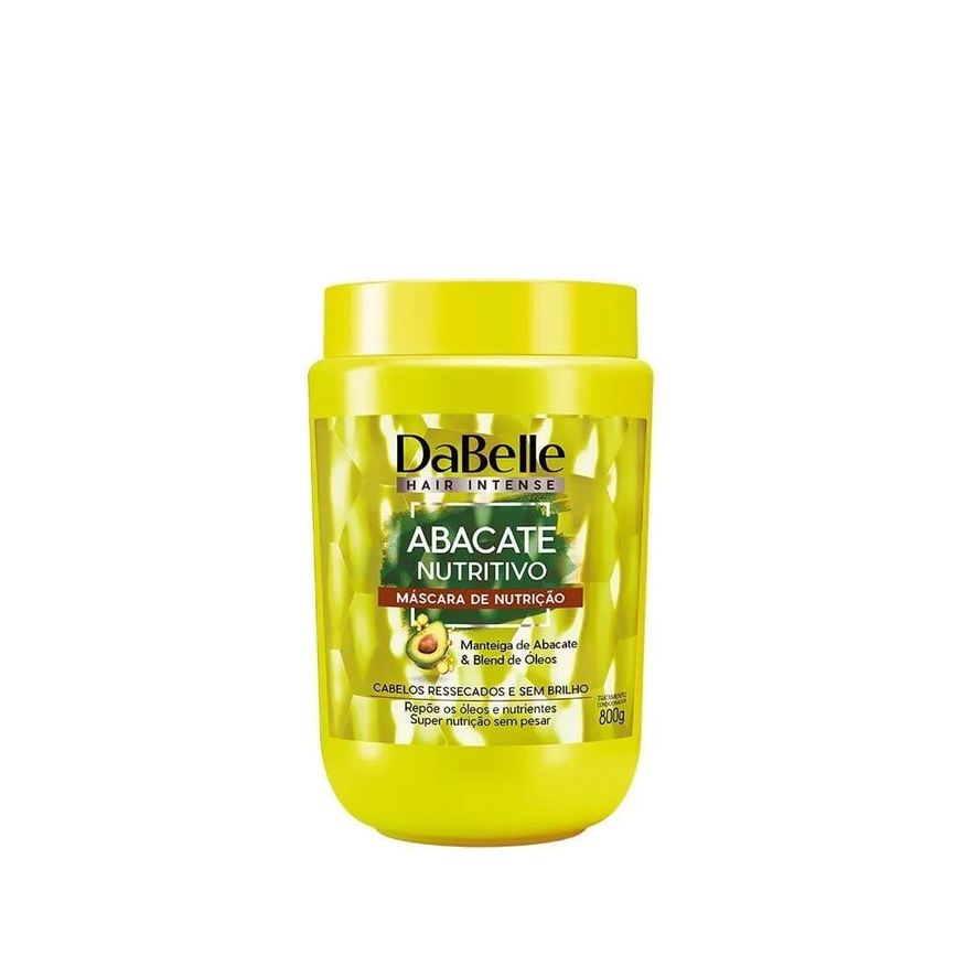 Dabelle Máscara Nutrição Abacate Nutritivo 800g