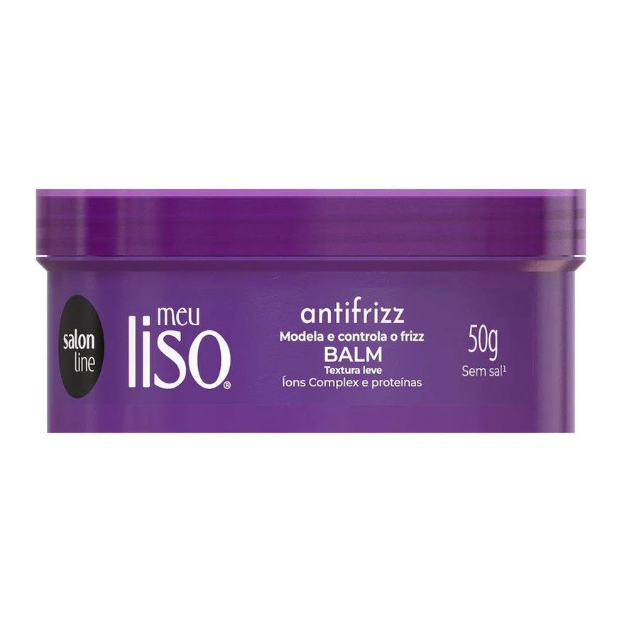 Salon Line Creme Modelador Meu Liso Balm Antifrizz 50g