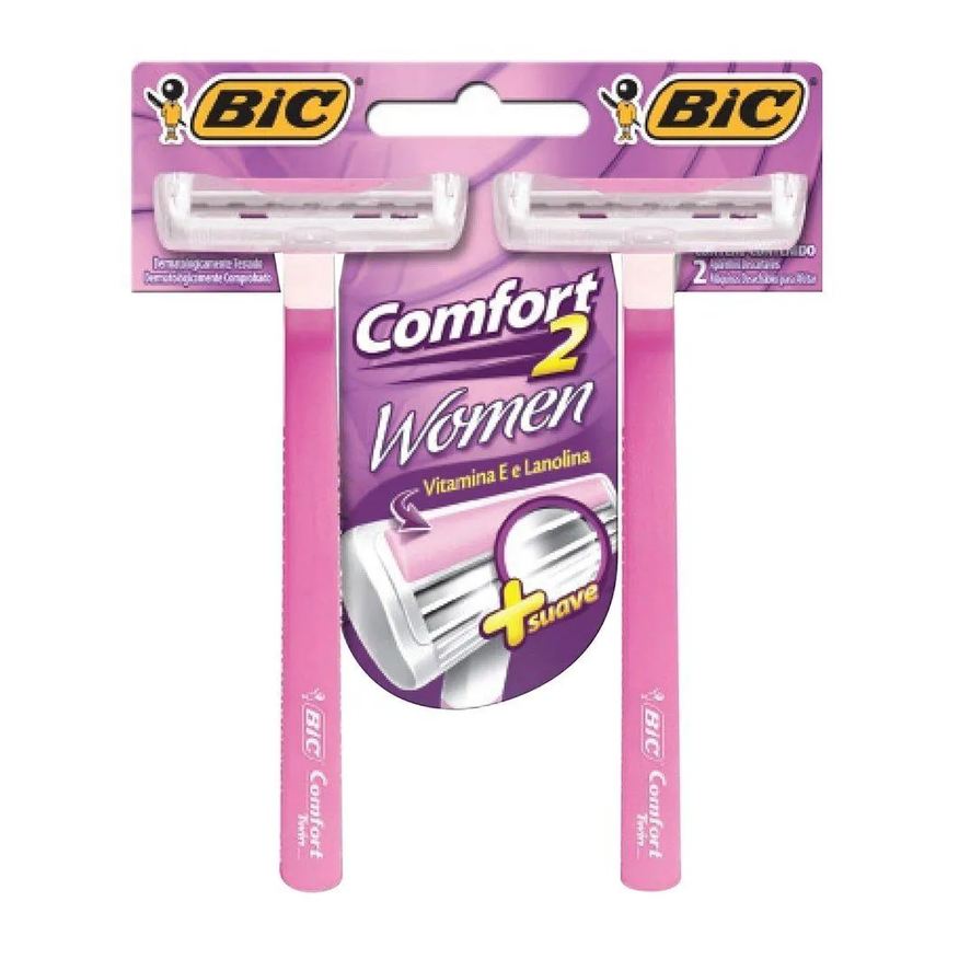 Bic Aparelho Comfort Twin For Women 12 Embalagens com 2 unidades