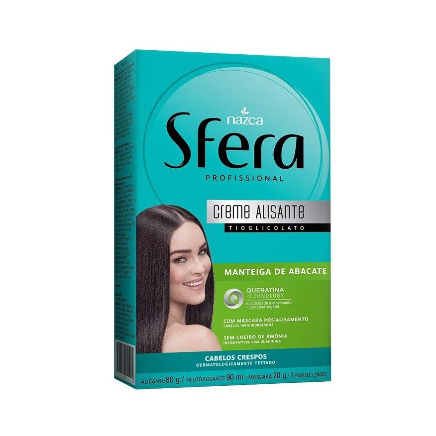 Sfera Alisante em Creme Manteiga de Abacate/queratina