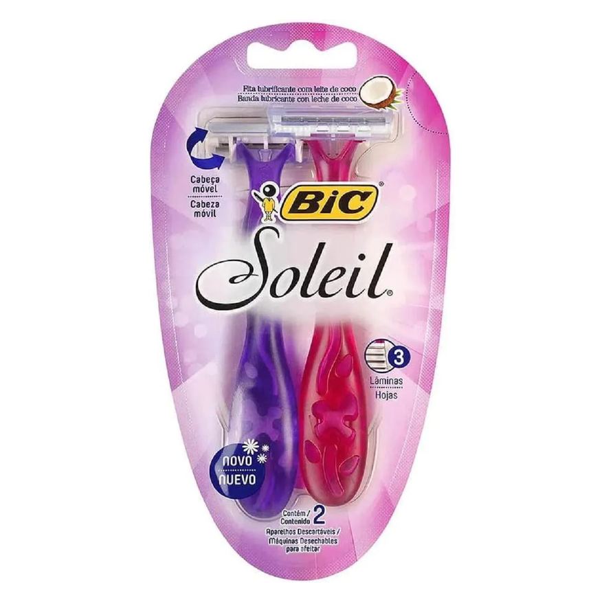 Bic Aparelho de Depilar Soleil 2un - Bic