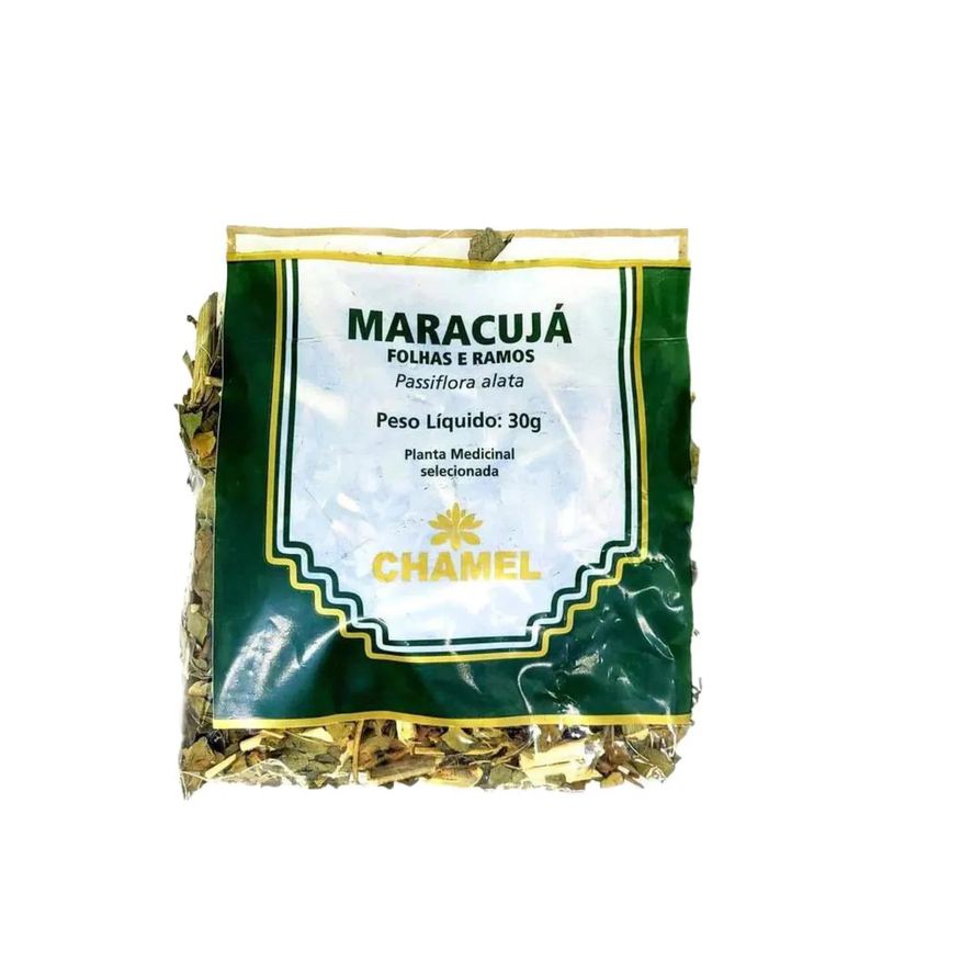 Chamel Pacote de Chá de Maracujá 30g
