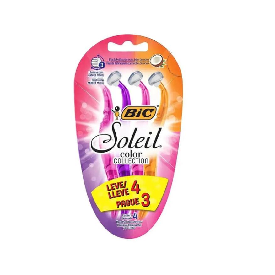 Bic Aparelho de Depilar Soleil 4un - Bic