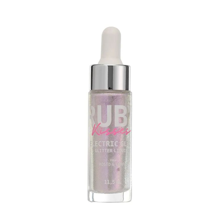 Ruby Kisses Glitter Liquido Electric Glaze - Holográfico