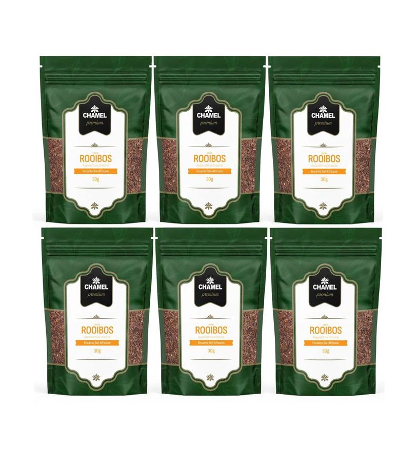 Chamel Kit 6 Chá de Rooibos (aspalathus Linearis) 30g