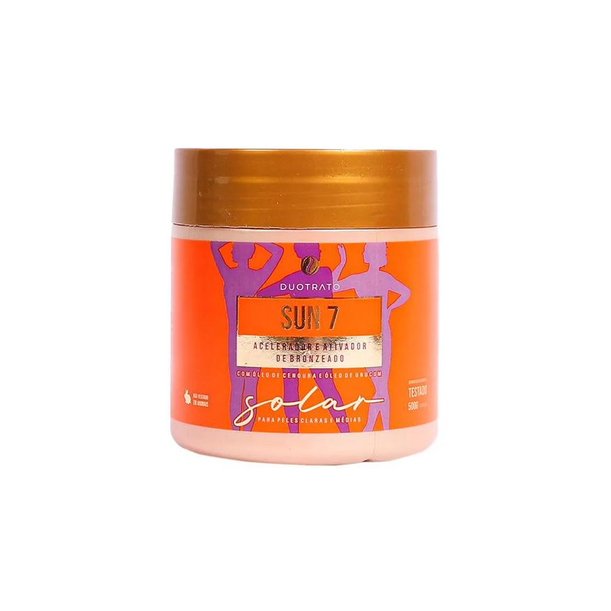 Duotrato Sun 7 Ativador e Acelerador de Bronzeado 500g