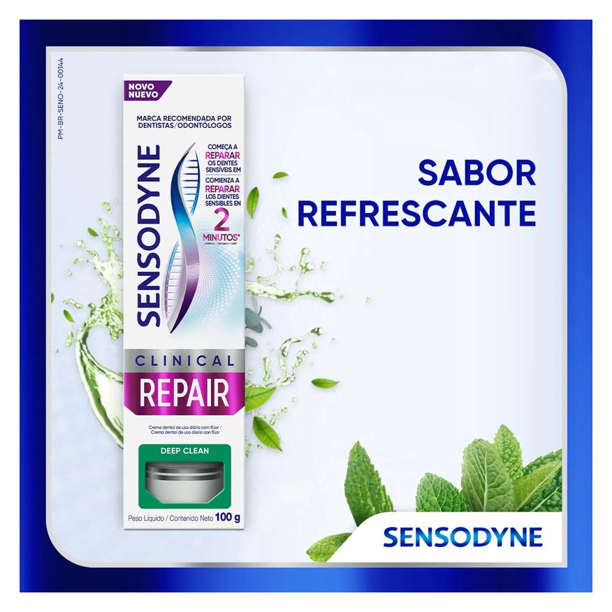 Sensodyne Creme Dental Clinical Repair Deep Clean 100g