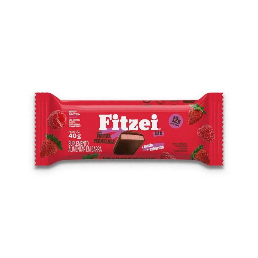 Vitafor Fitzei Bar (40g) - Sabor: Frutas Vermelhas