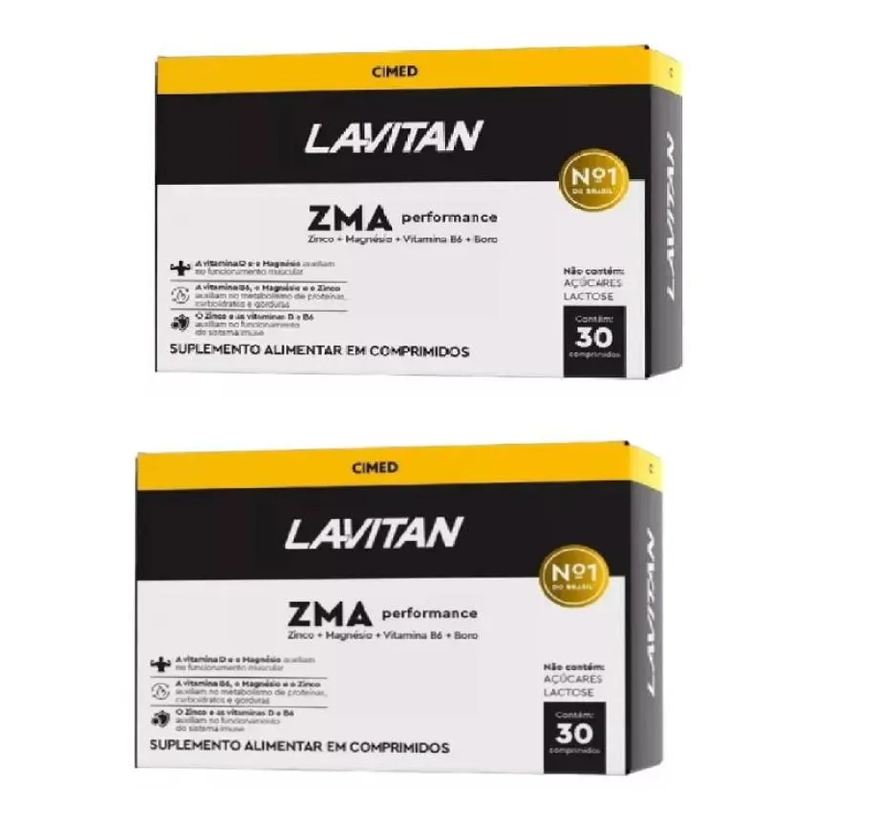 Cimed Kit 2 Lavitan Zma Performance Homem - 30 cápsulas