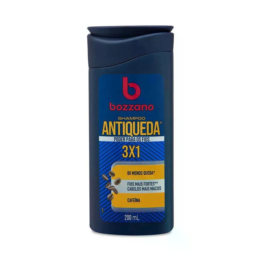 Bozzano Shampoo 200ml Antiiqueda