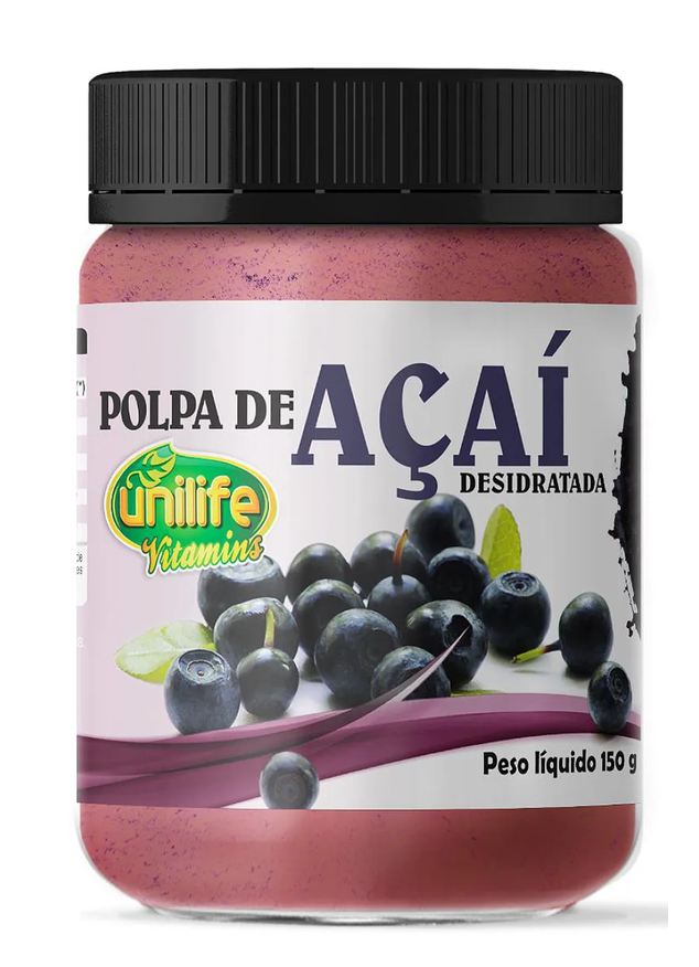Unilife Açaí - Polpa Desidratada - Pote