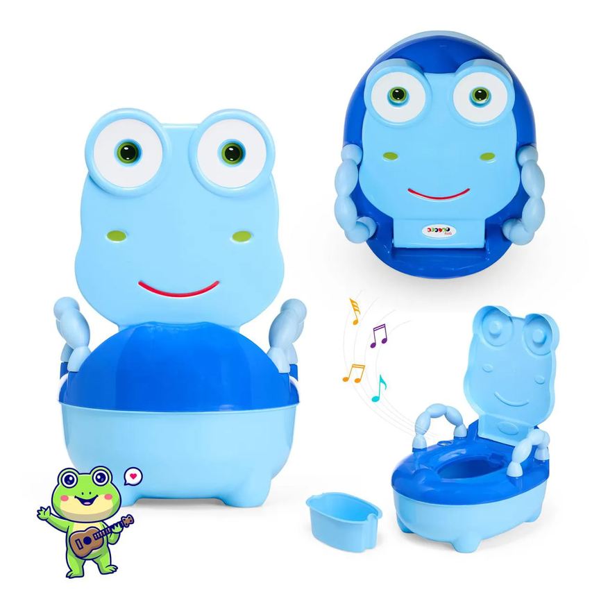 Replay KIDS Troninho Penico Infantil Musical Sapinho Azul