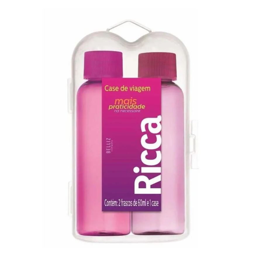 Big Universo Frascos de Viagem Ricca Mais Praticidade 60ml Cód.3320