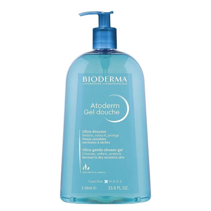 Bioderma Gel de Limpeza Atoderm Gel Douche 1 Litro