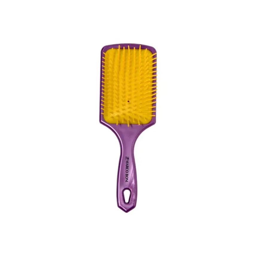 Marco Boni Escova Raquete Grande Nolita Lilás com Amarelo 7203