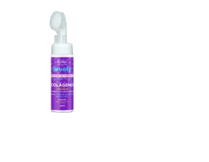 Face Beautiful Mousse de Limpeza Lovely Colágeno - Sabonete Facial 150ml