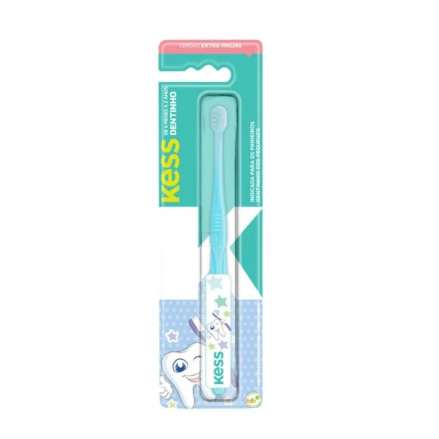Big Universo Escova Dental KIDS Kess Dentinho Belliz Azul Cod.2100