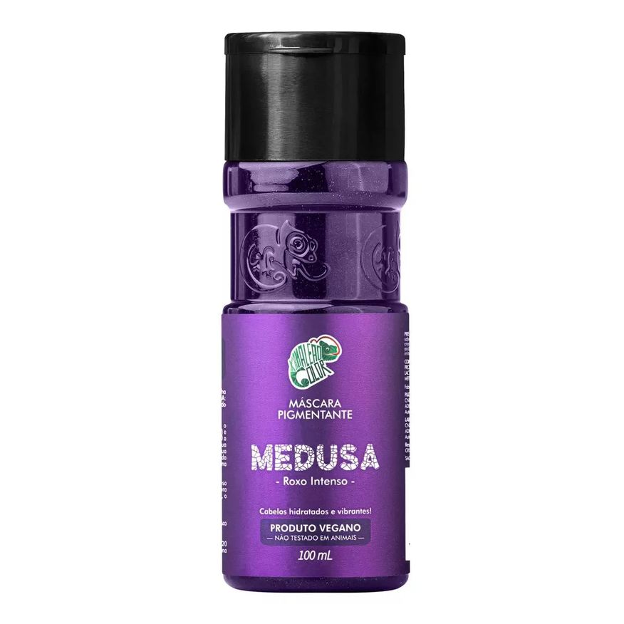Kamaleão Color Máscara Tonalizante Medusa Roxo Intenso 100ml