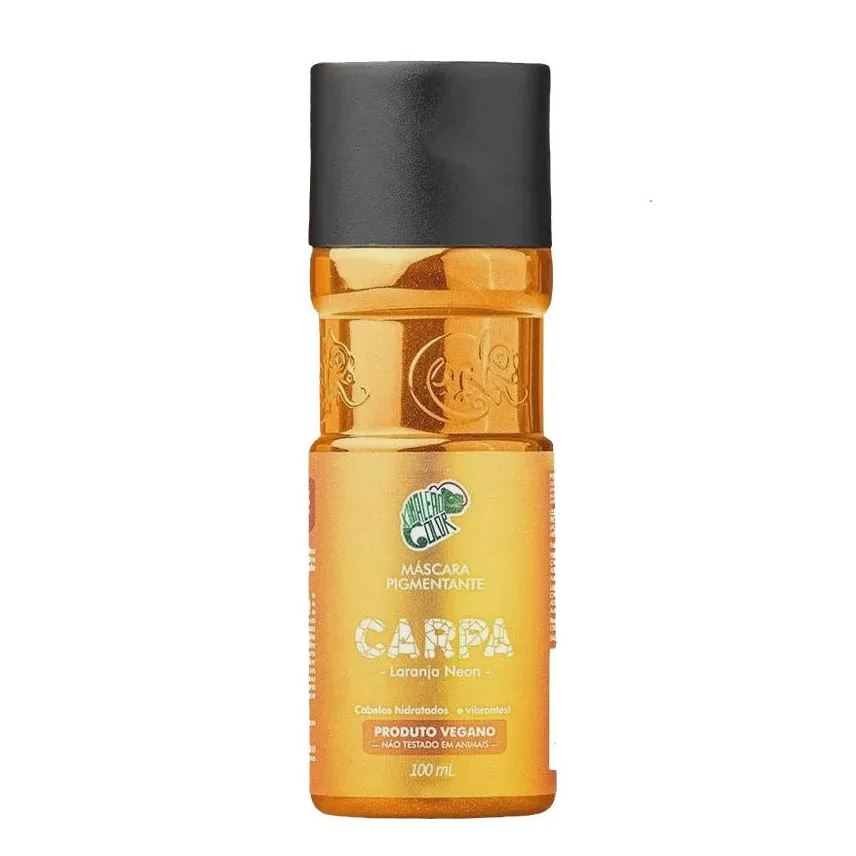 Kamaleão Color Máscara Tonalizante Carpa Laranja Neon 100ml