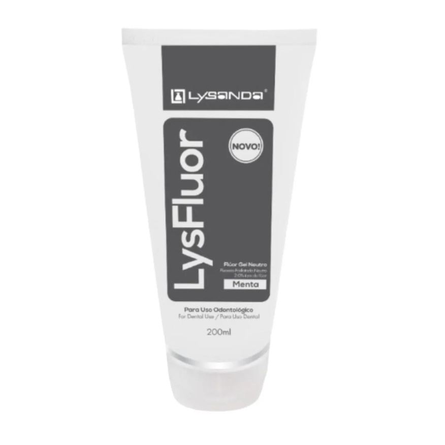 Lysanda Flúor Gel Neutro LysoFluor Menta 200ml