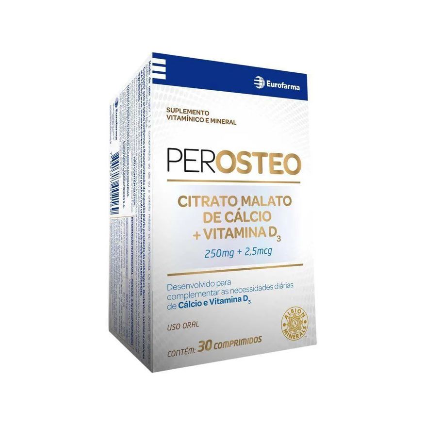 Eurofarma Perosteo 250mg 30 comprimidos