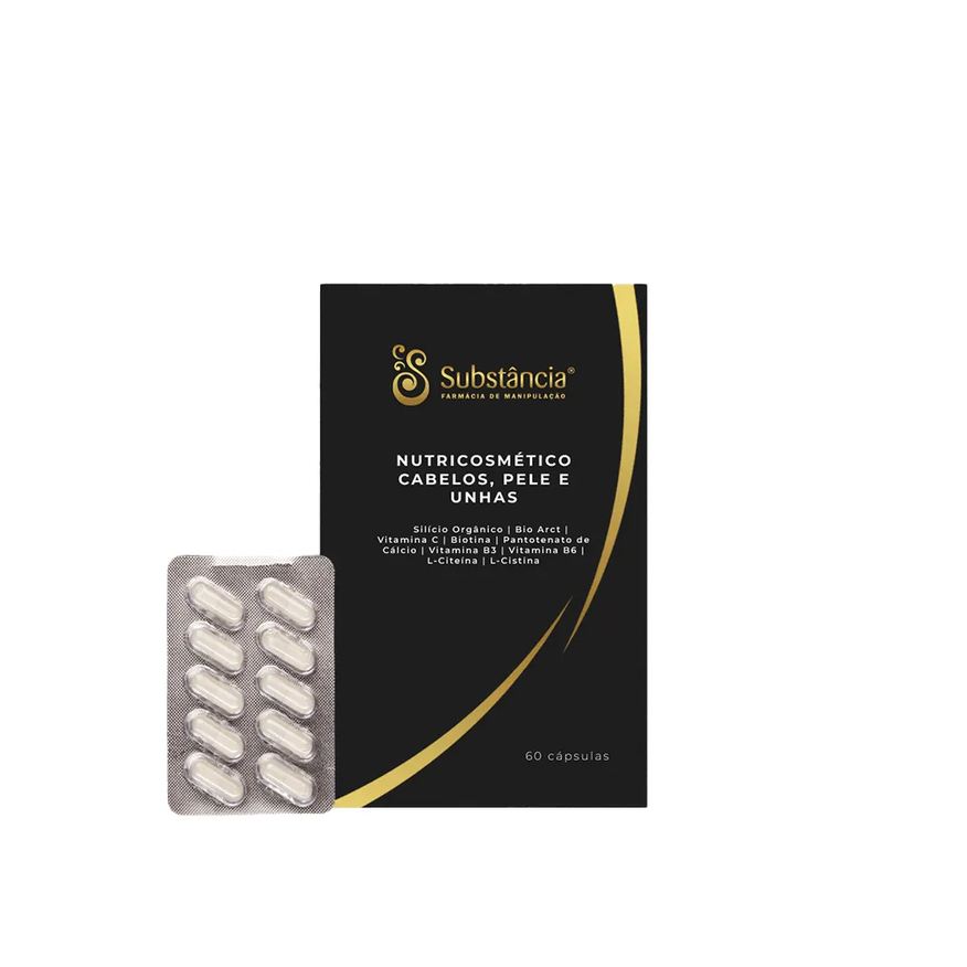 Cabelos Nutricosmético Pele e Unhas 60 Cápsulas