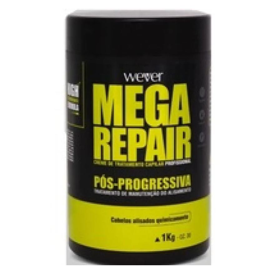 Wever Ind E Com De Cosmeticos Ltda Creme de Tratamento Wever Mega Repair Pós-Progressiva 1kg