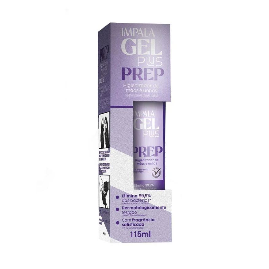 Impala Preparador Higienizador Gel Plus 115ml - Embalagem com 6 unidades