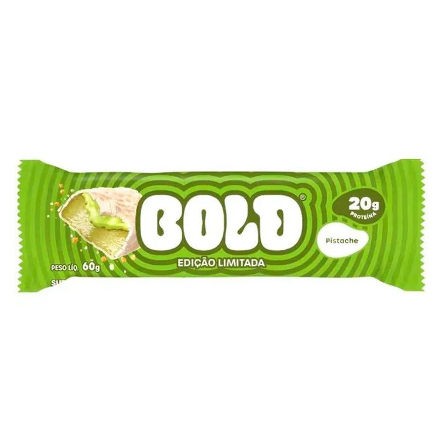 Bold Bar (60g) - Sabor: Pistache