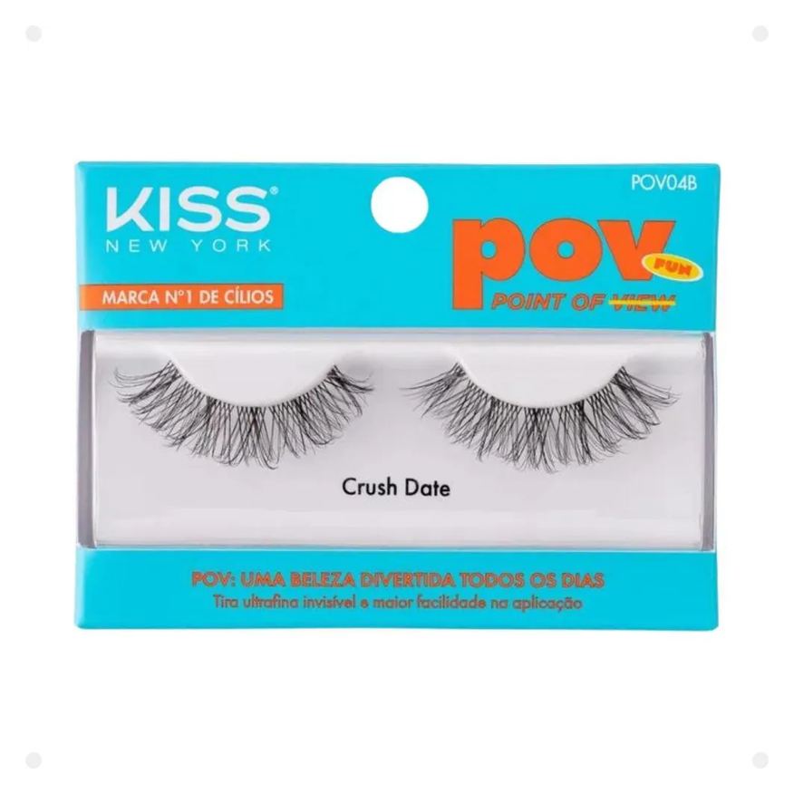 Kiss New York Cílios Postiços Pov Crush Date Pov04b